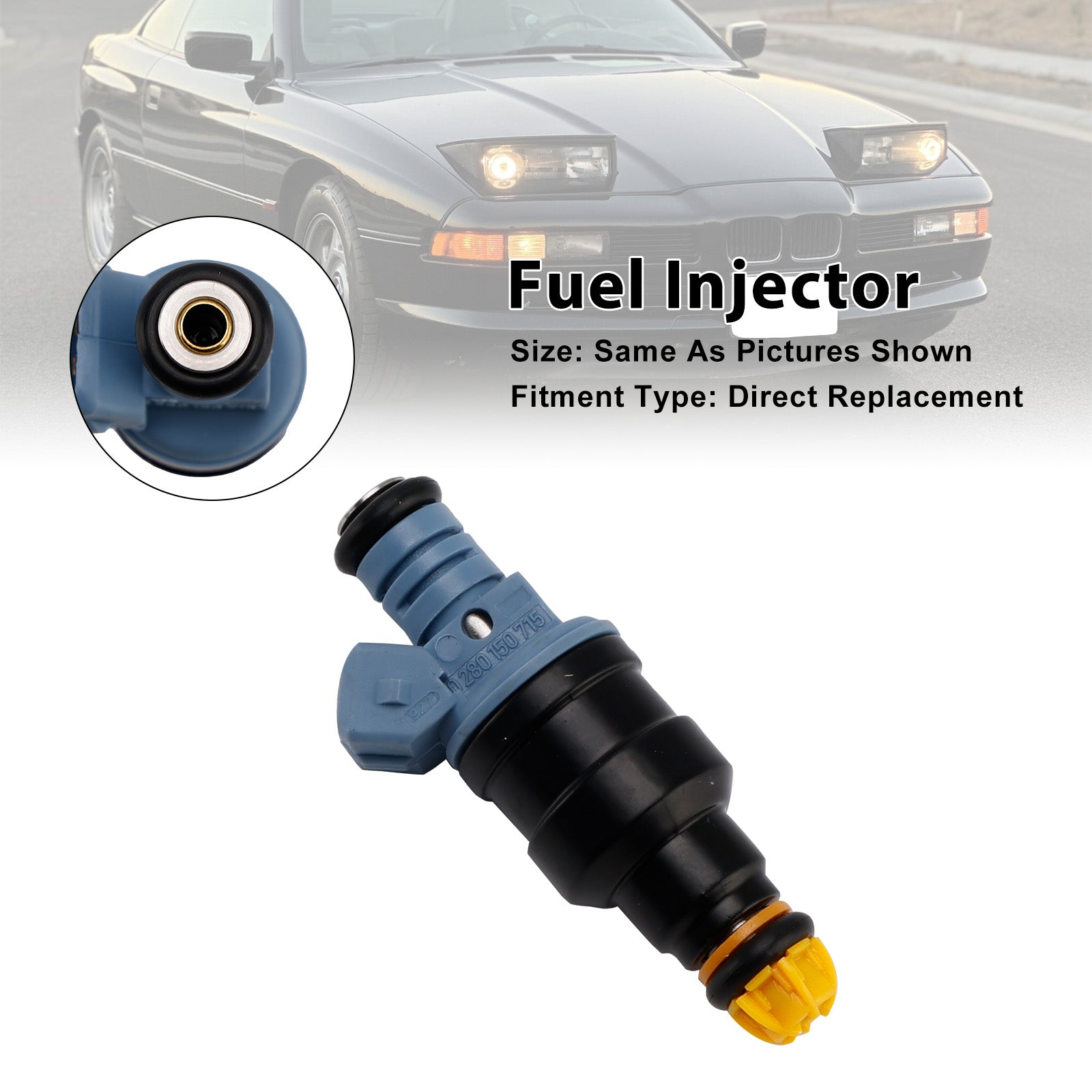 1 injecteur de carburant pour BMW Série 3 E30 E36 2.5L 1.8L 87-97 Ford 0280150715