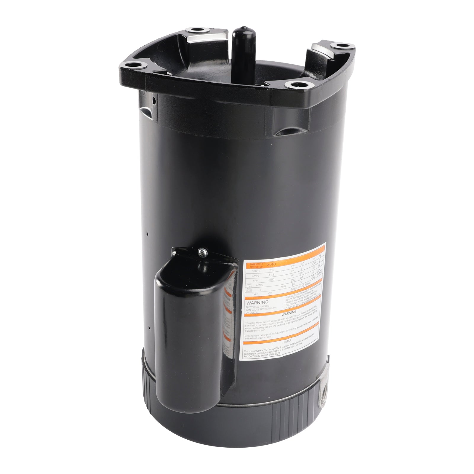 Moteur de pompe de piscine B2840 B840 2,5 CV 230 V, cadre 56Y, bride carrée