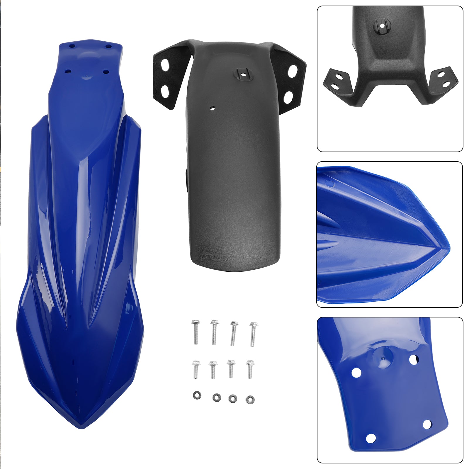 Garde-boue avant haut pour Yamaha Tenere 700 2019-2026 Blue