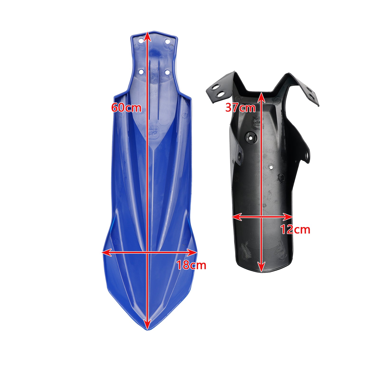 Garde-boue avant haut pour Yamaha Tenere 700 2019-2026 Blue