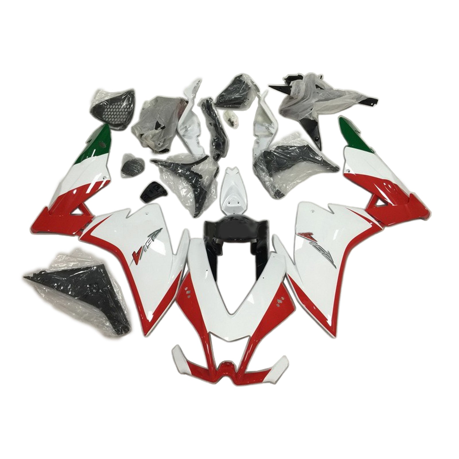 Amotopart Aprilia RSV4 1000 2009-2015 Kit de carenado de carrocería de plástico ABS