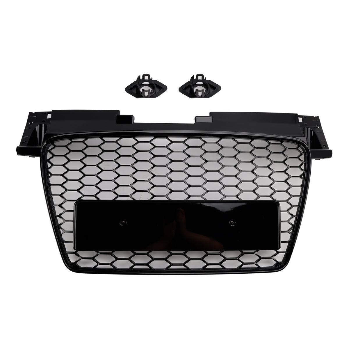 RS Style Front Honeycomb Grill Grille Pour Audi TT TTS 2006-2014 Gloss Black