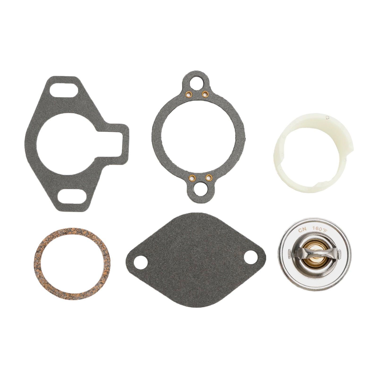 Thermostat Kit 160°With Plastic Sleeve 807252Q5 807252T2 pour MerCruiser