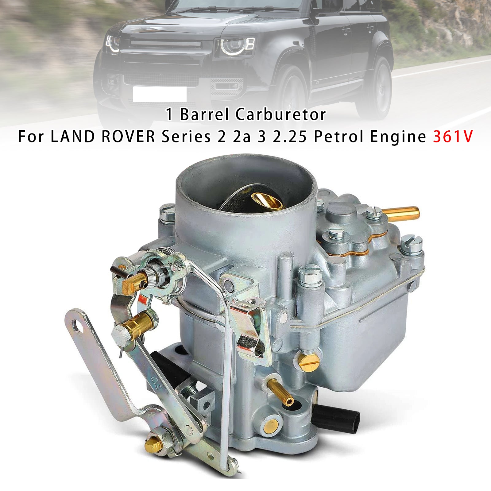 1 Barrel Carburetor Pour LAND ROVER Series 2 2a 3 2.25 Petrol Engine 361V