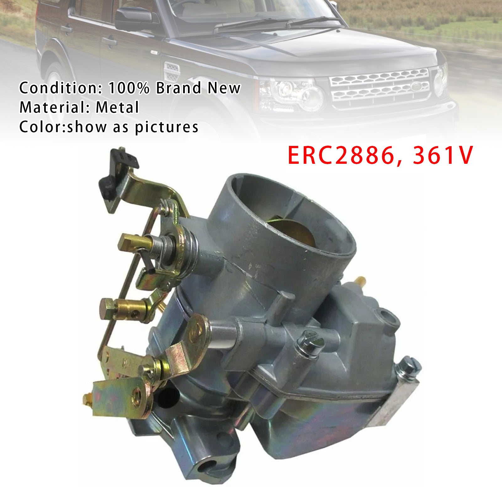 1 Barrel Carburetor Pour LAND ROVER Series 2 2a 3 2.25 Petrol Engine 361V
