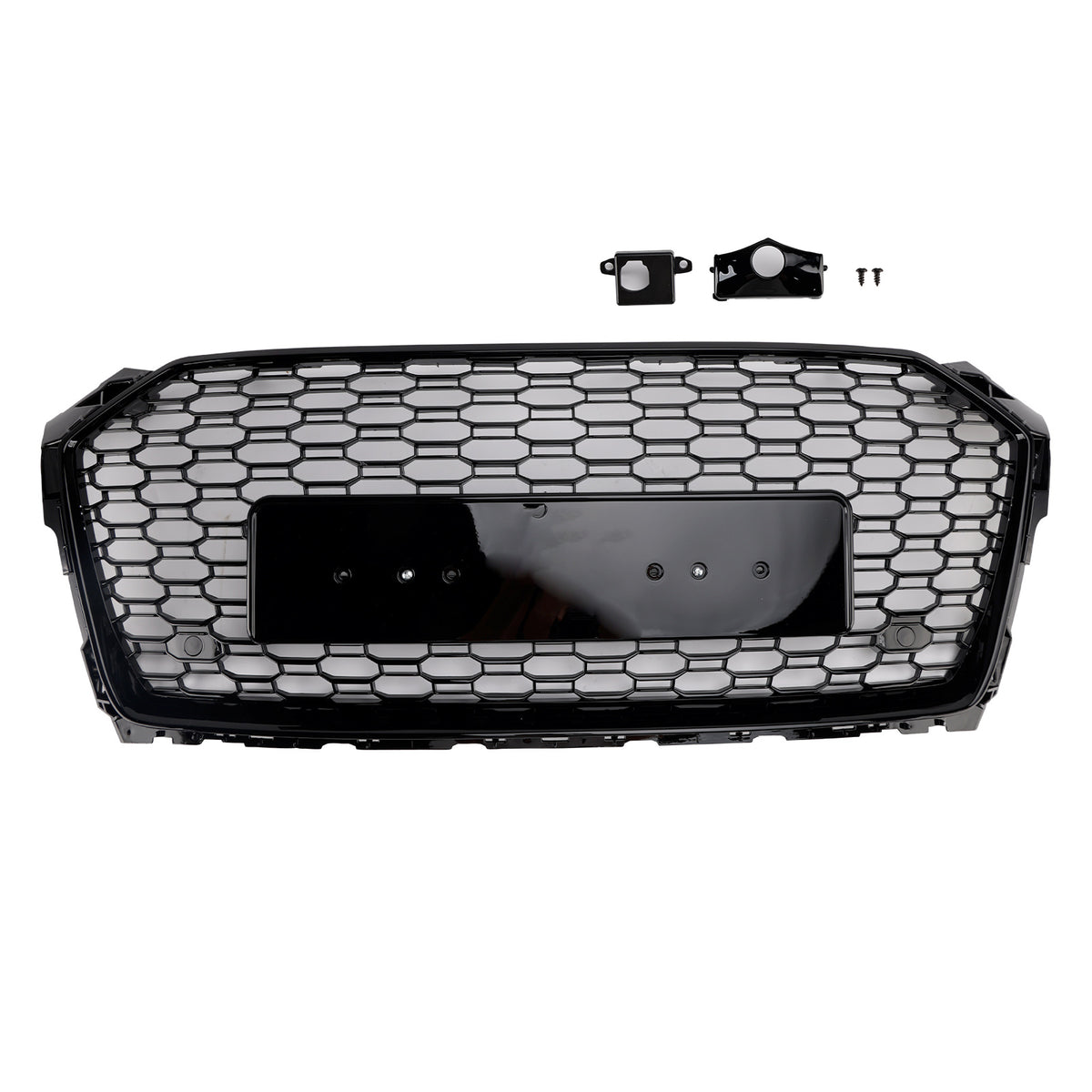 RS5 Style Sport Front Honeycomb Grille Grill Pour Audi A5 S5 B9 2017-2019