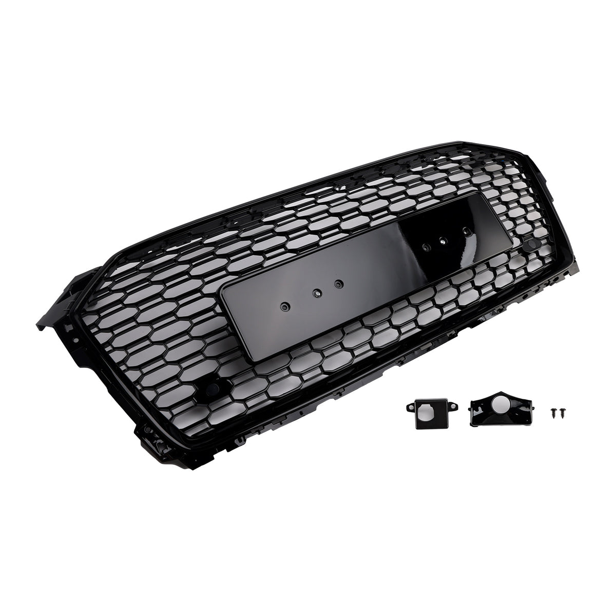 RS5 Style Sport Front Honeycomb Grille Grill Pour Audi A5 S5 B9 2017-2019