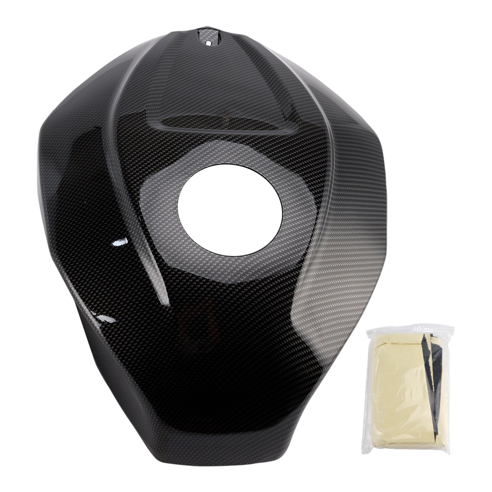 Garniture de carénage de couvercle de réservoir d'essence pour Aprilia RSV4 2021-2024