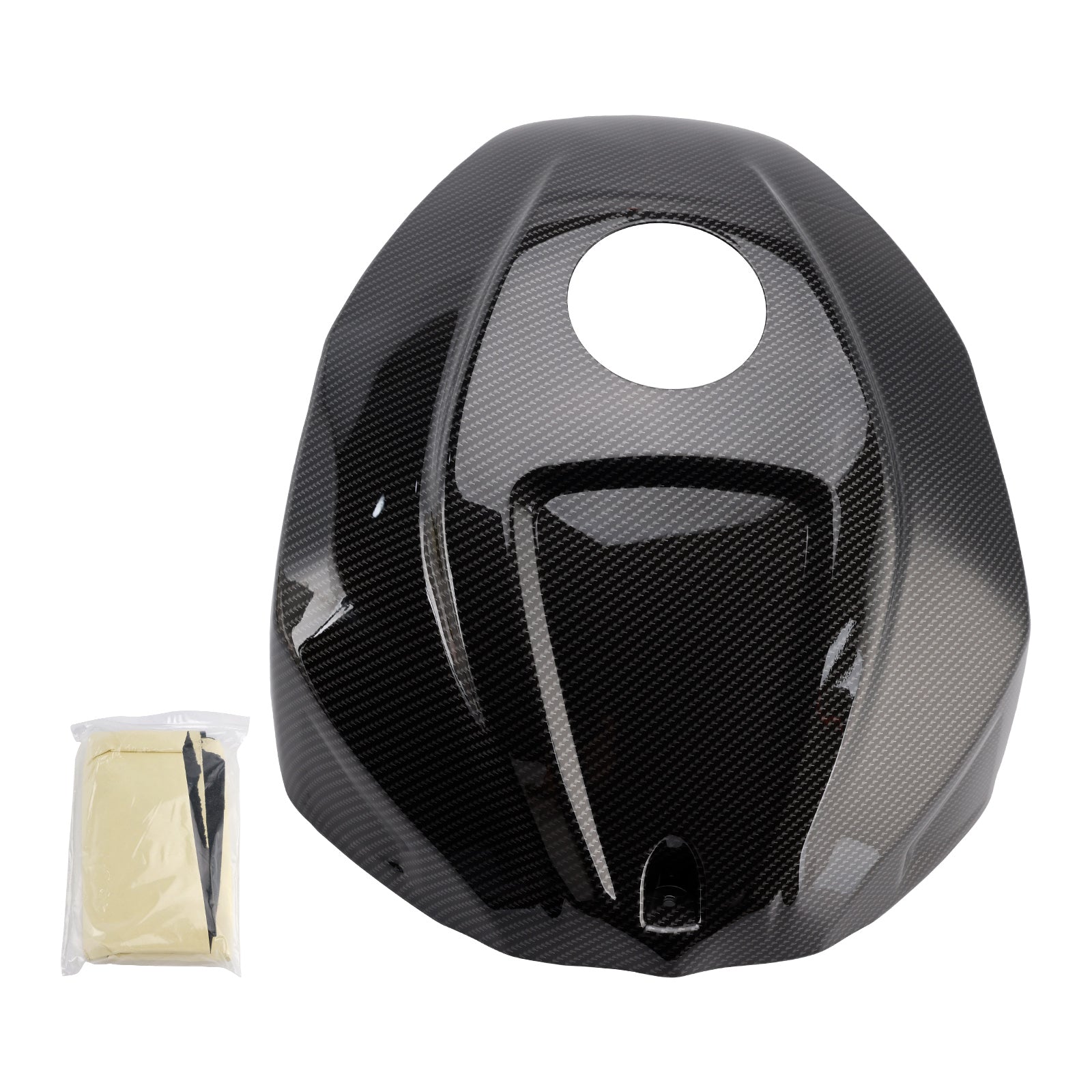 Garniture de carénage de couvercle de réservoir d'essence pour Aprilia RSV4 2021-2024