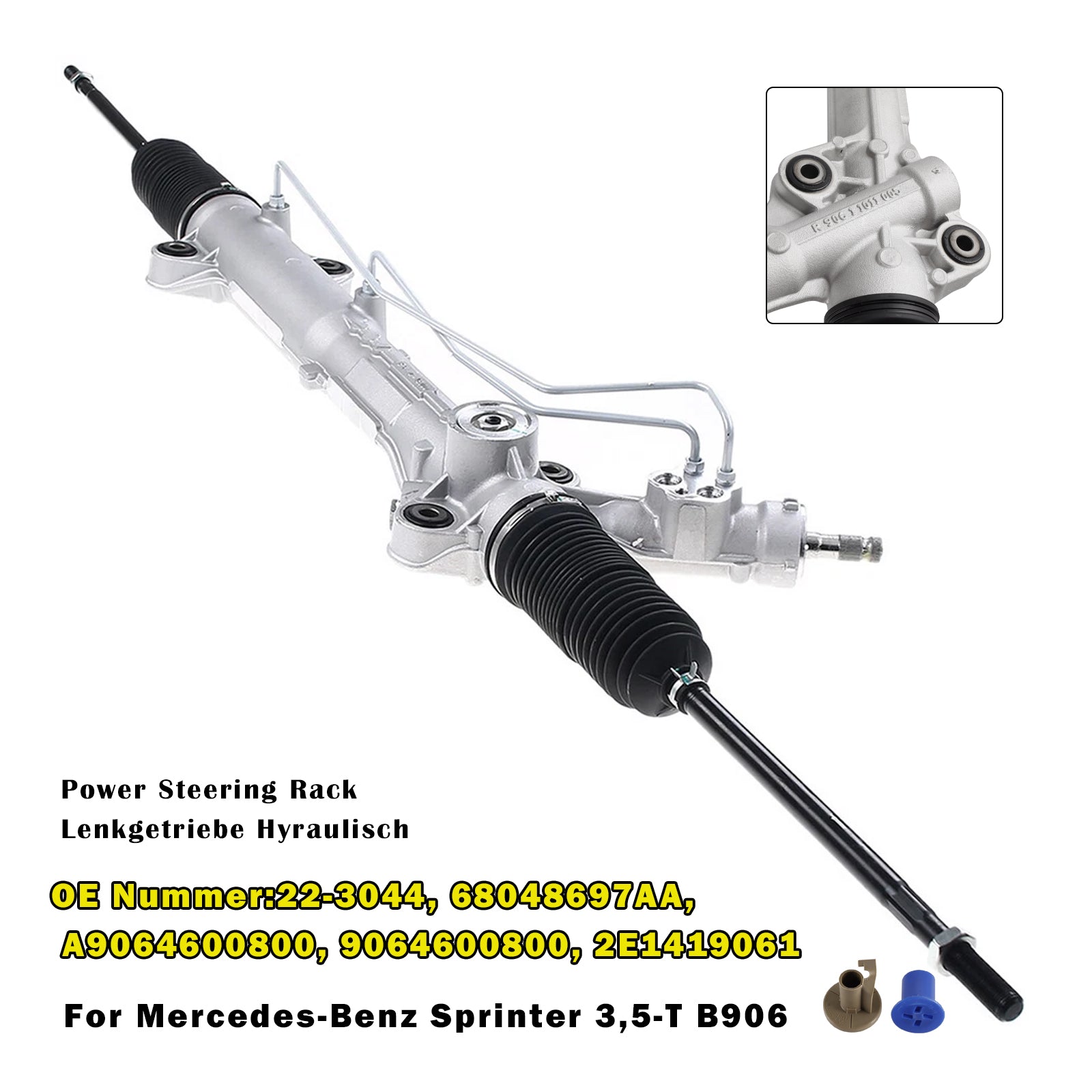 Power Steering Rack Pinions 68048697AA Pour Mercedes-Benz Sprinter B906