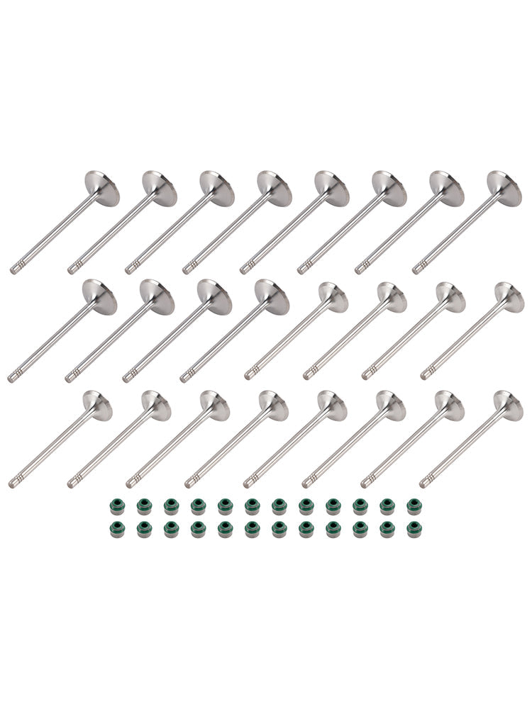 Kit valvola di scarico aspirazione 24 pezzi 06E109601E per Audi A4 A5 A6 A7 A8 Q5 Q7 3.0T