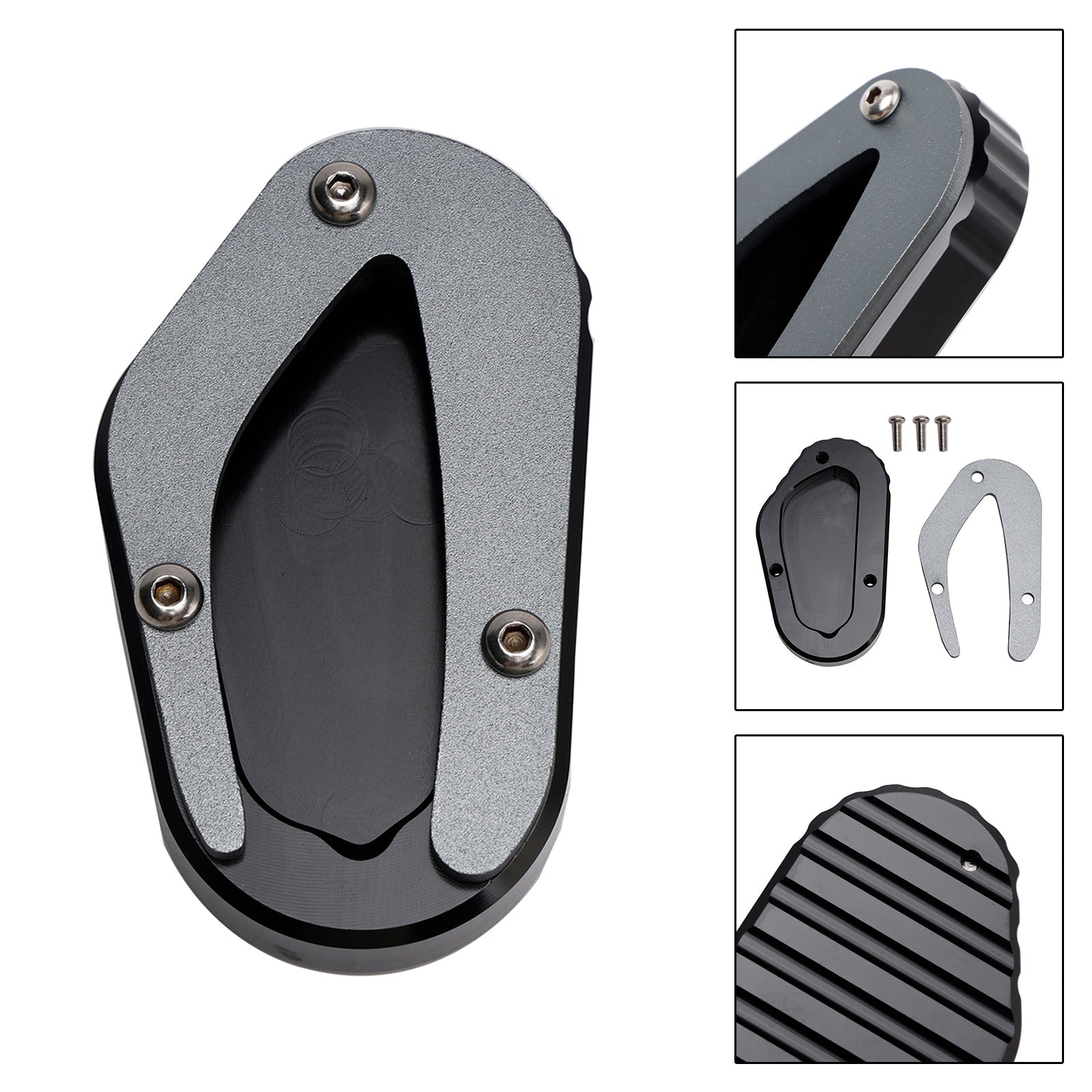 Podpórka boczna powiększona osłona podwozia kompatybilna z Bonneville T100 Street Scrambler 900 2018-2023