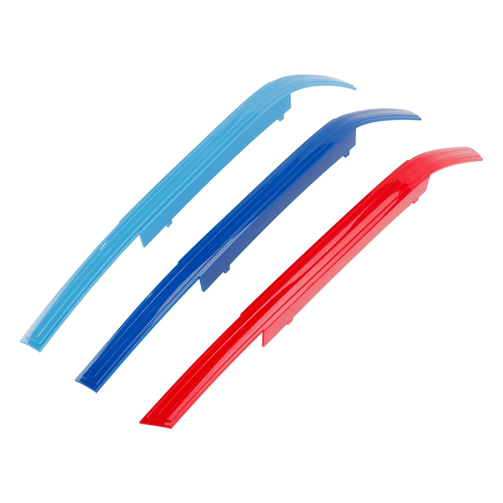 Garnitures de calandre avant ABS tricolore pour BMW Série 7 2023-2025