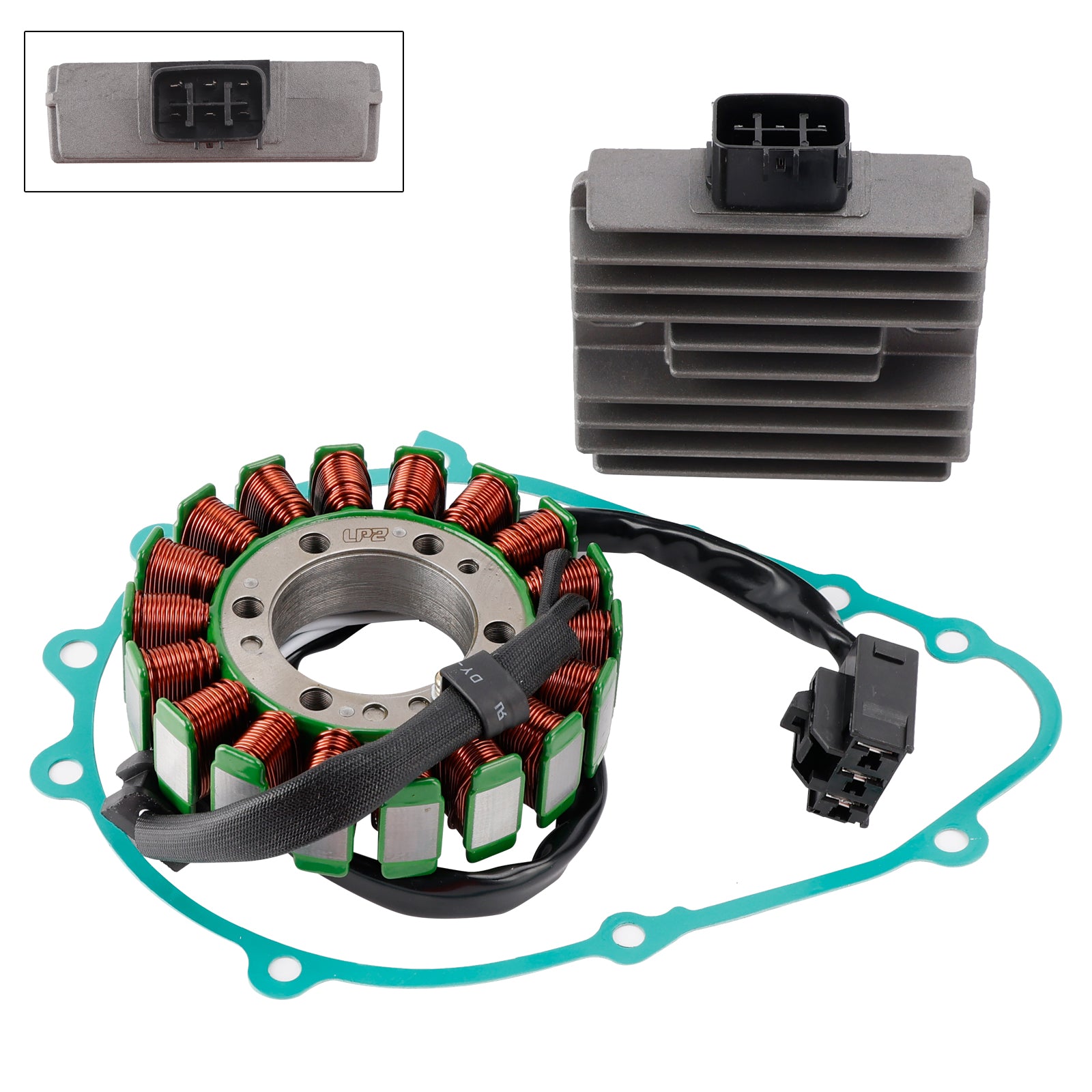 Stator et régulateur redresseur avec joint pour Kawasaki Z800 ZR800 2015
