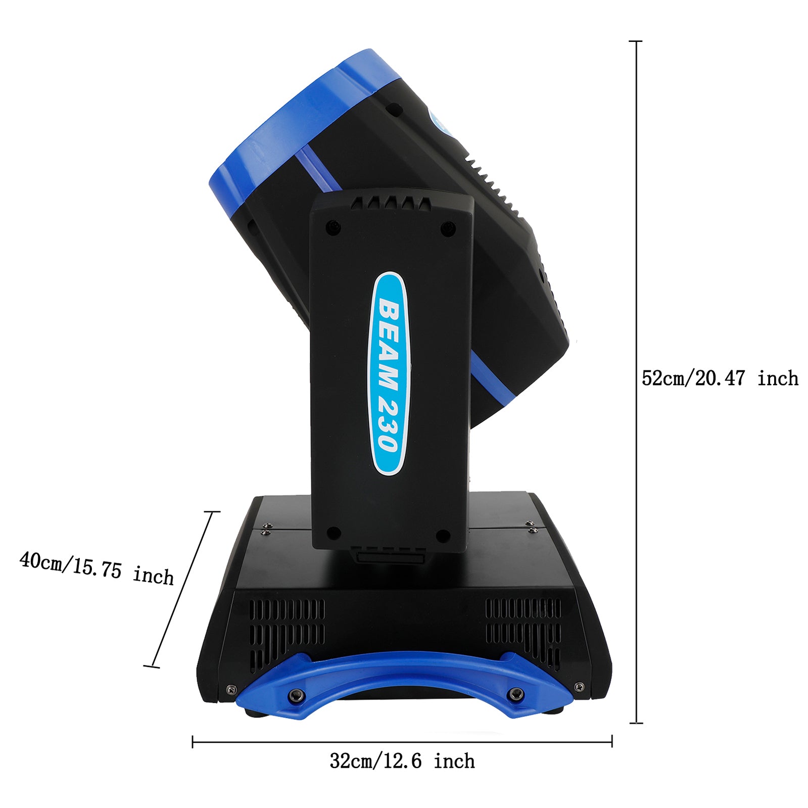 230W 7R Zoom Faisceau Tête Mobile Sharpy Light 8 Prism Strobe DMX 16Ch Blue