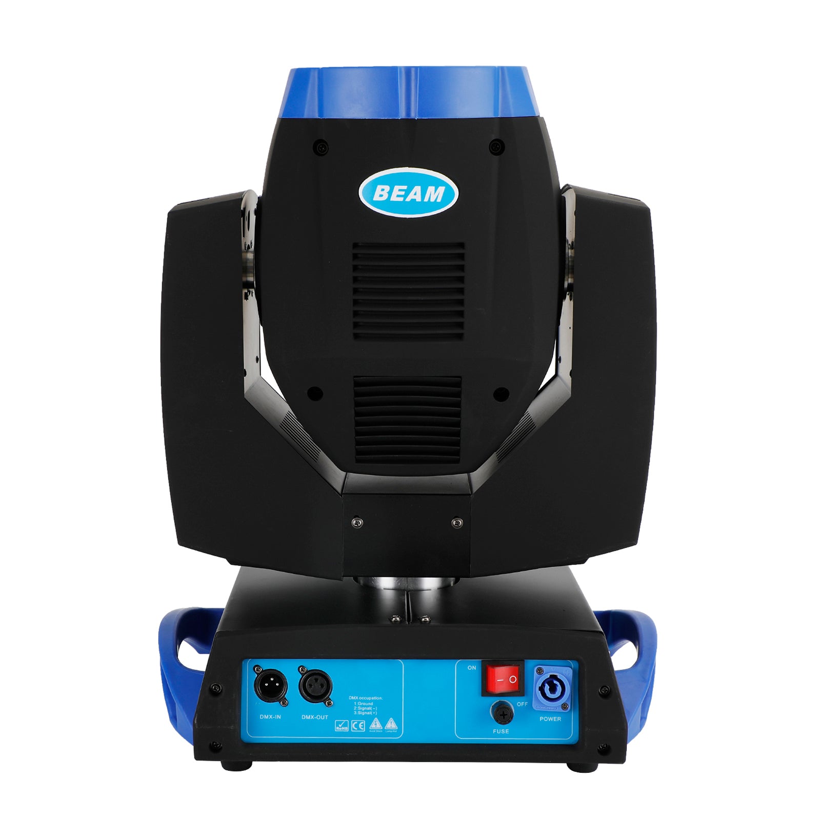 230W 7R Zoom Faisceau Tête Mobile Sharpy Light 8 Prism Strobe DMX 16Ch Blue
