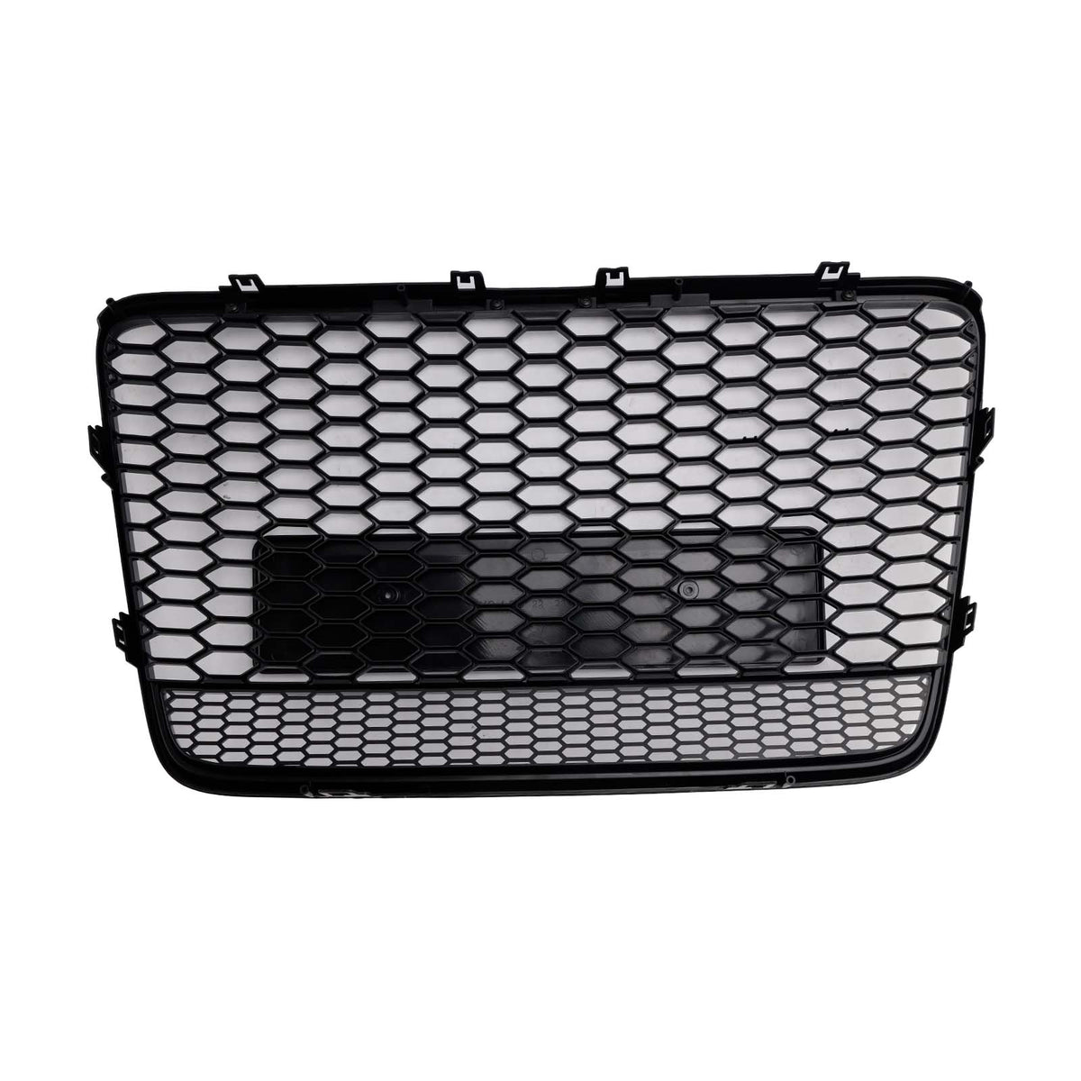 Gloss Black Front Bumper Radiator Vent Mesh Grill Grille Pour Audi Q7 2005-2015
