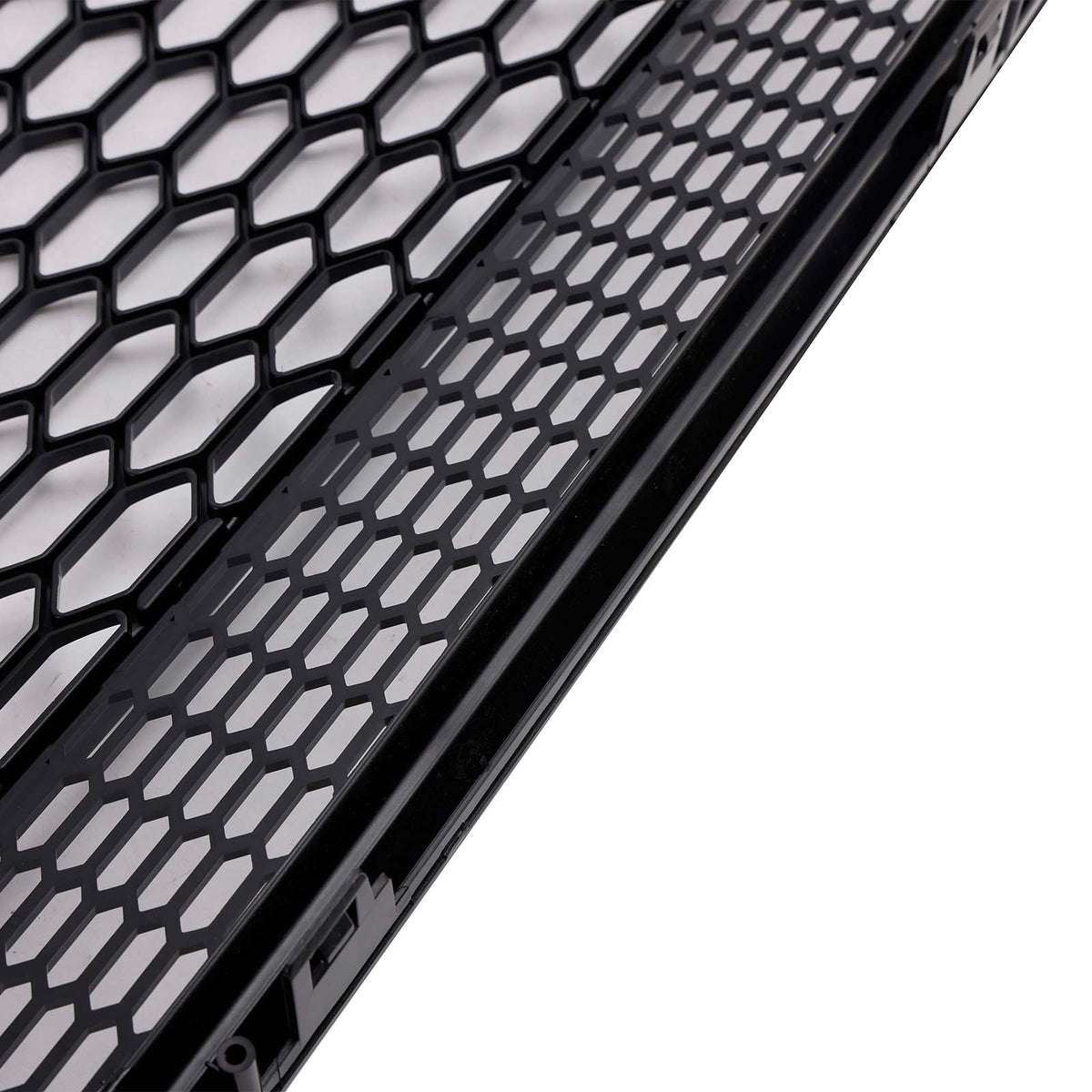 Gloss Black Front Bumper Radiator Vent Mesh Grill Grille Pour Audi Q7 2005-2015