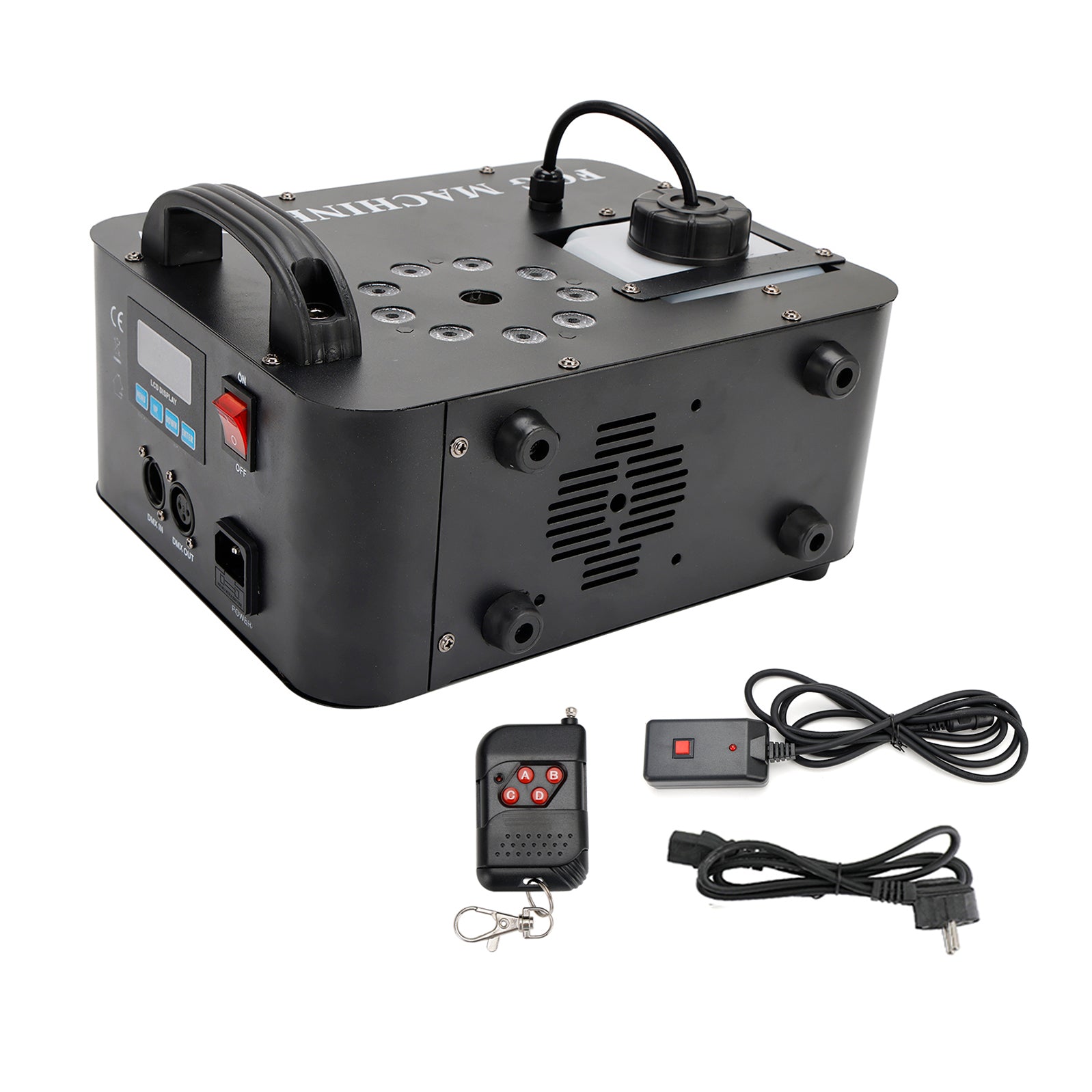 900W RGB LED Effet Fumée Brumisateur Étape Machine Brouillard Fumée Lumière