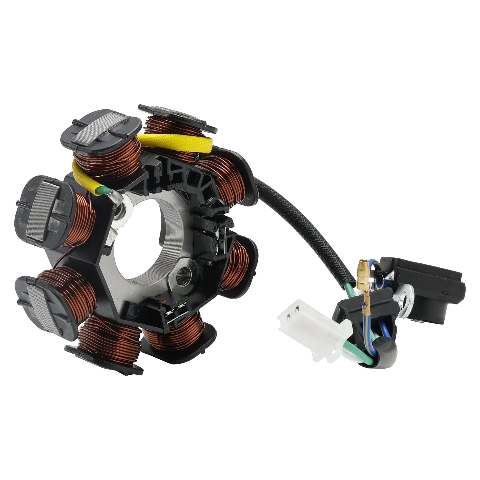 Rozrusznik elektryczny 3-pinowy generator stojana uszczelka regulatora Honda ANF125M3 Wave 125 PGMFi 2003-2005 31120-KPH-901 31600-KPH-901