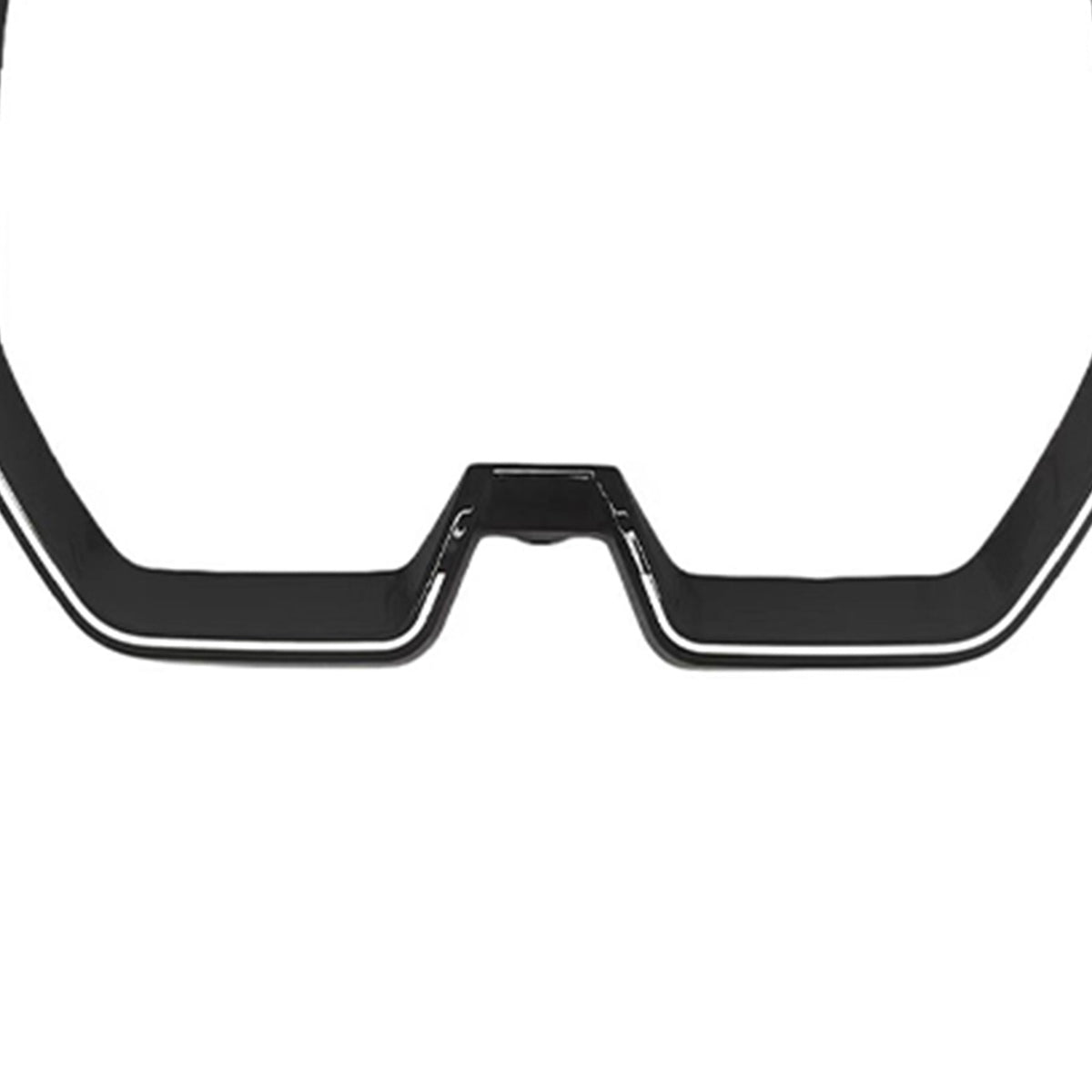Black Front Bumper Kidney Grille Frame Replace Pour BMW iX SUV 2022-2025 W/LED