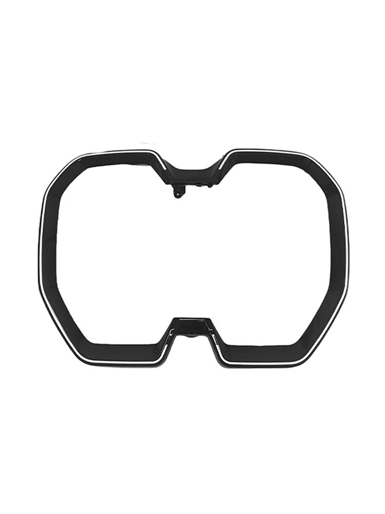 Black Front Bumper Kidney Grille Frame Replace Pour BMW iX SUV 2022-2025 W/LED