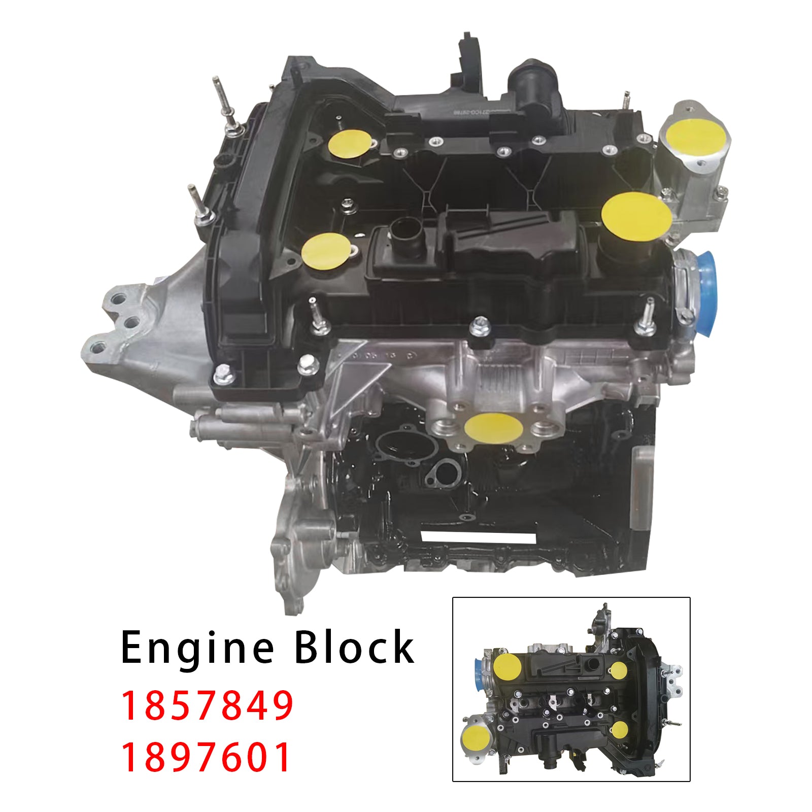 Engine Motor Assembly M1DA M1DC M2DA M2DC SFDB 1857849 Pour Ford 1.0 Ecoboost
