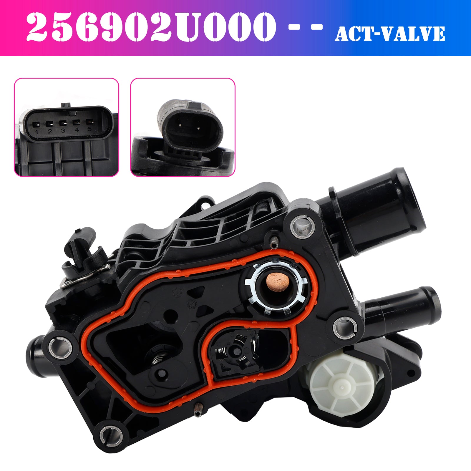 256902U000 ACT-VALVE pour Hyundai Tucson 2015-2018 pour Kia Seltos 2019-2022