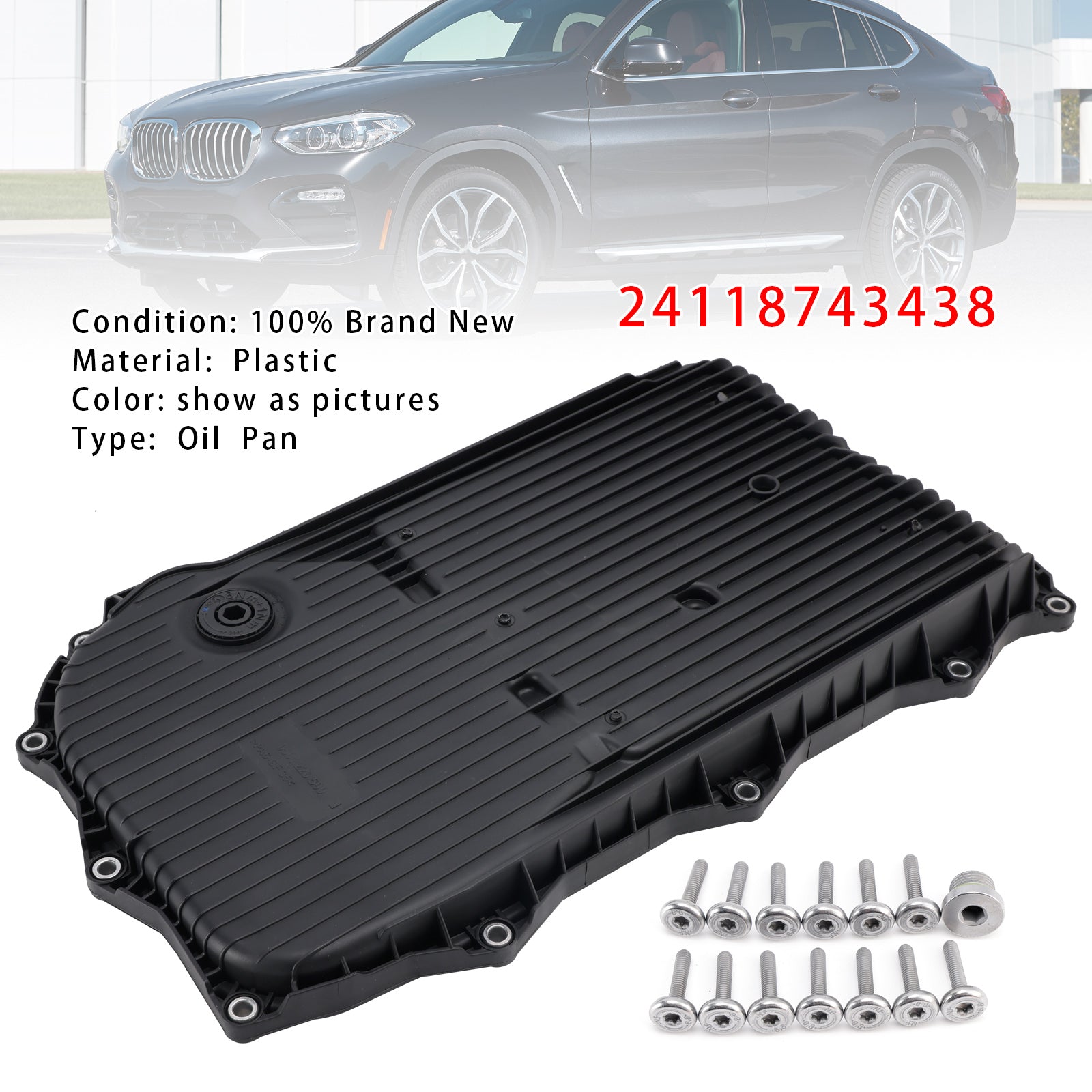 Carter D’huile De Transmission Automatique 24118743438 Pour BMW