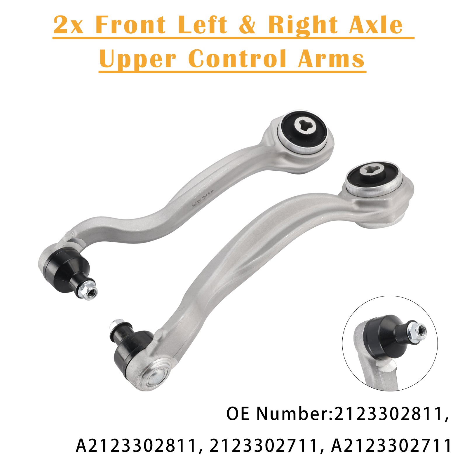 Bras supérieurs de l'essieu avant 2123302811 Pour Mercedes E-Class W212