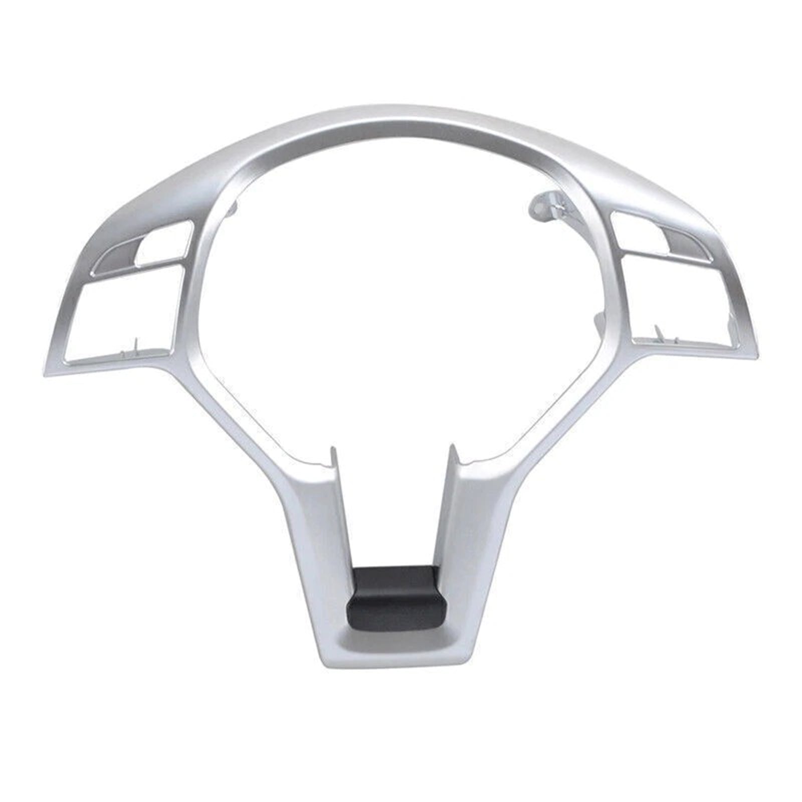 Stuurwielbekleding in zilverchroom voor Mercedes-Benz W204  W207  W212 Klasse C