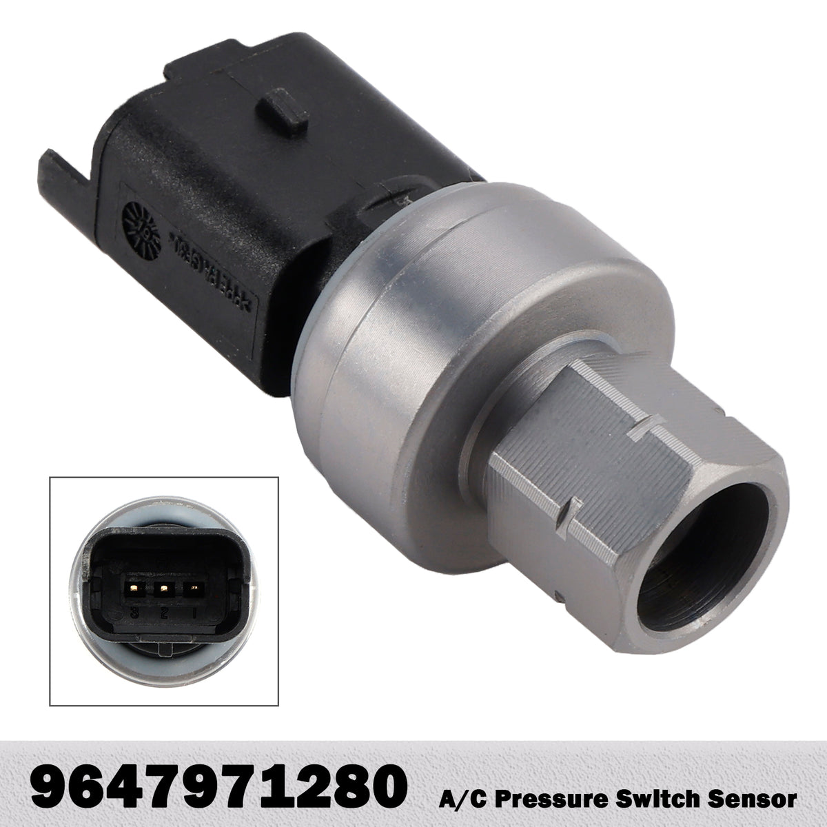 A/C Pressure Switch Sensor 9647971280 pour Peugeot 307 206 207 408