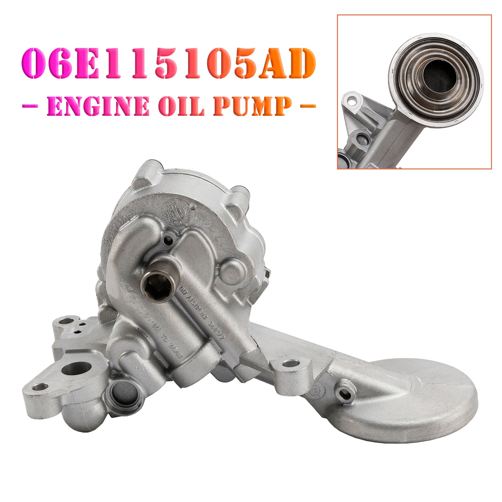 Pompe à huile moteur 06E115105AD pour Audi A4 A5 A6 Quattro S4 S5 Q5 2.8L 3.0L