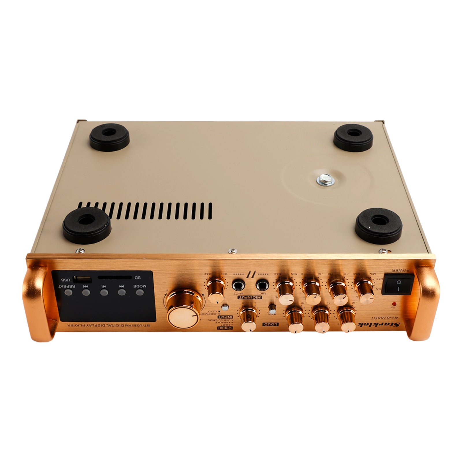 Amplificateur 5 canaux 2500 W HiFi Stéréo AV Surround SD FM Home Cinéma