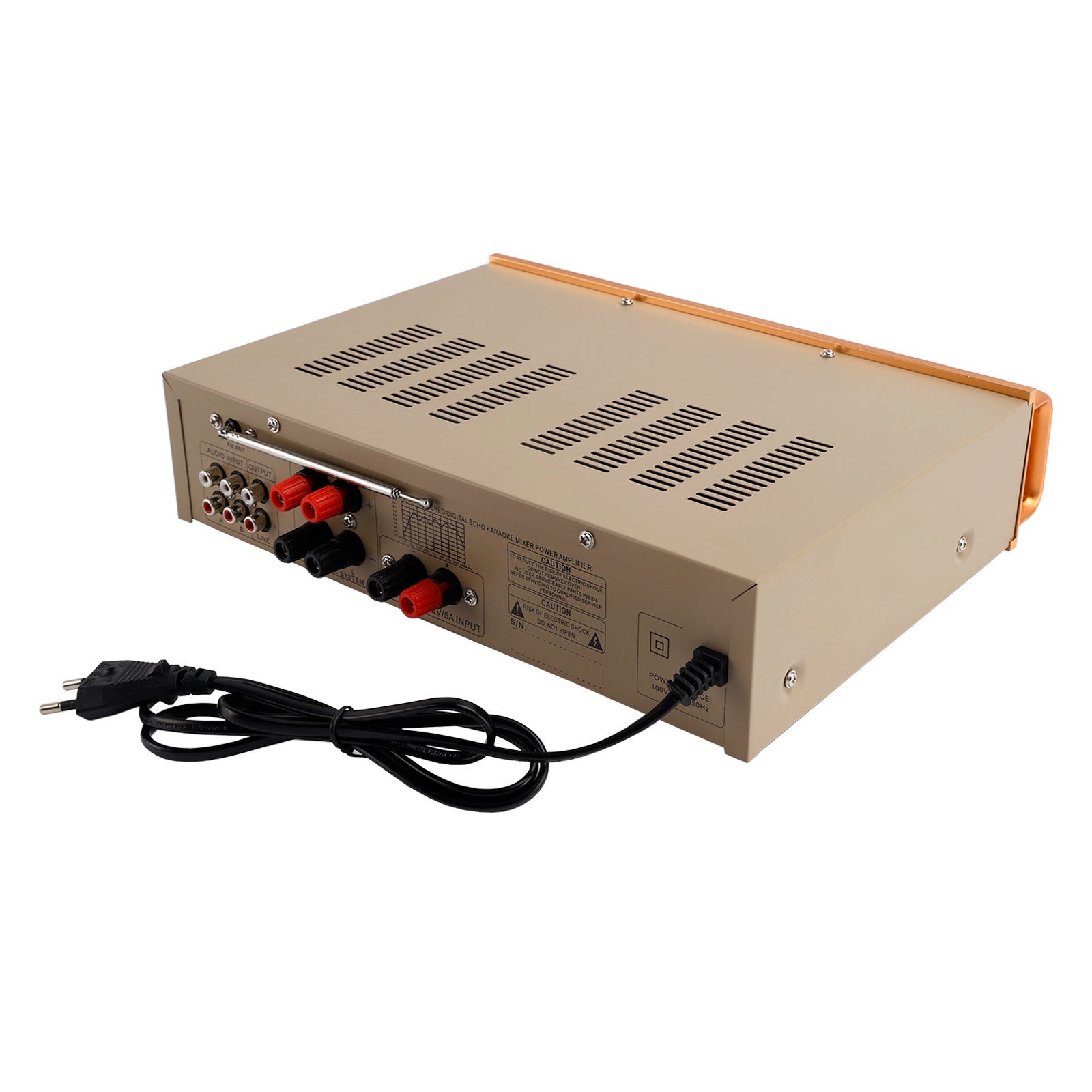 Amplificateur 5 canaux 2500 W HiFi Stéréo AV Surround SD FM Home Cinéma