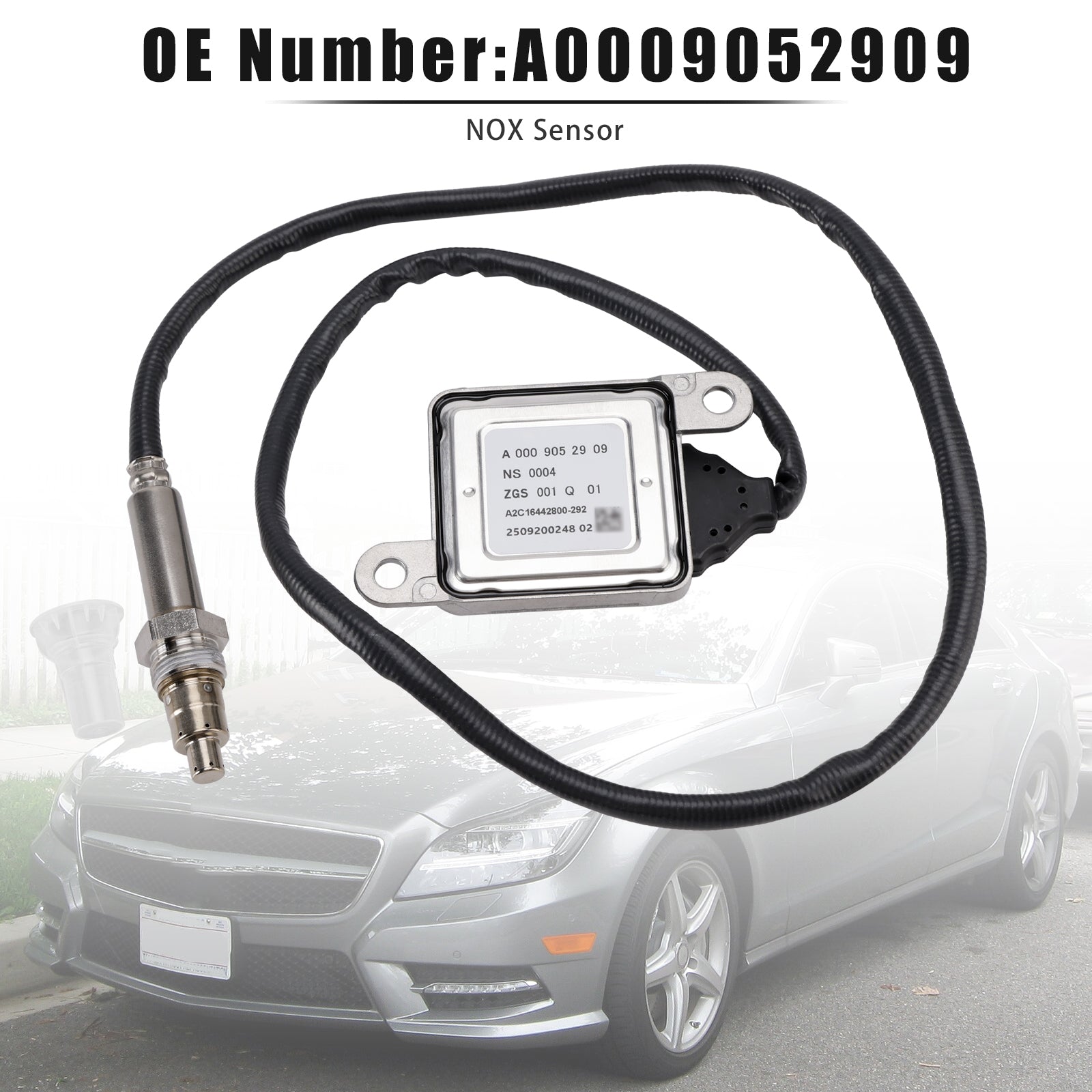 06.2006 MERCEDES-BENZ Sprinter 4.6-T Kombi (W906NOx senzor, NOx senzor&#39;kisik A0009052909