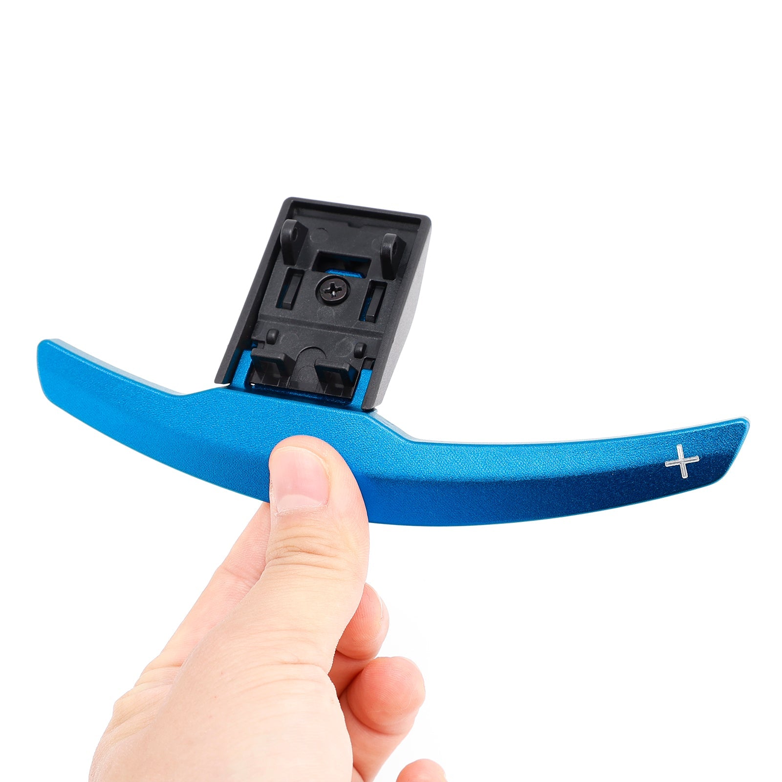 Extension de palettes de changement de vitesse pour BMW Série F F30 F31 F32 F10 X3 X5 Aluminium Bleu