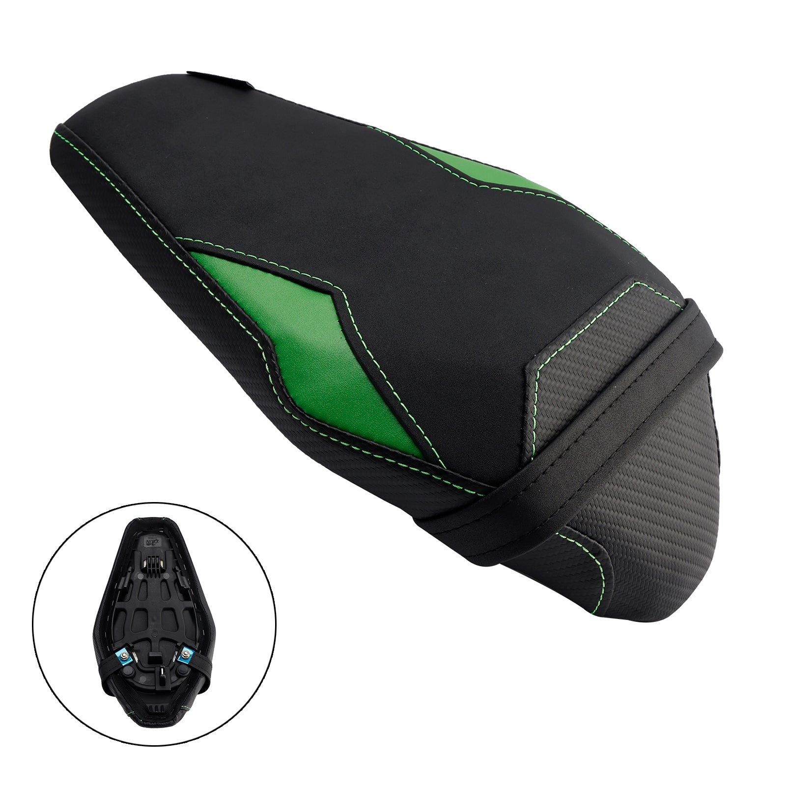 Coussin de selle passager arrière plat en PU rouge pour Kawasaki Ninja 900 Z900 (2025)