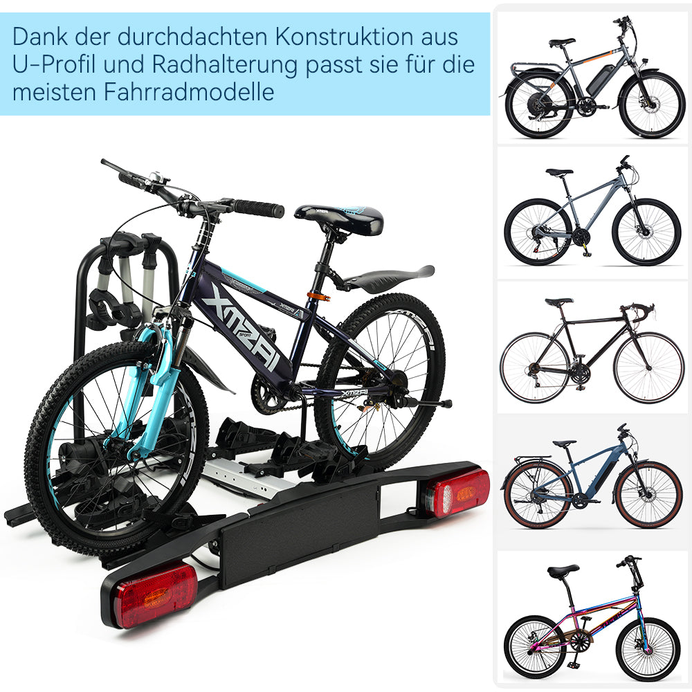 Support à vélos pour 3 vélos électriques