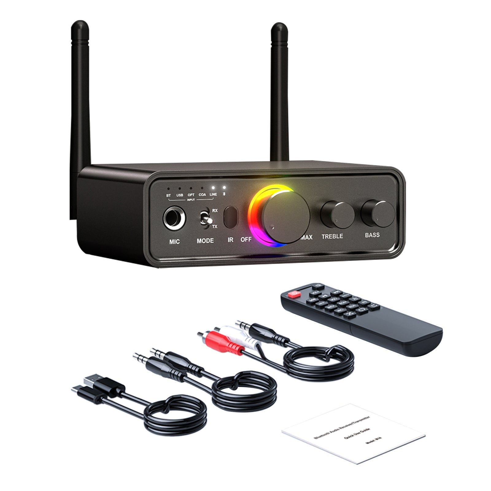 Bluetooth 5.3-ontvanger Bluetooth-adapter U-schijf Lossless audiozende