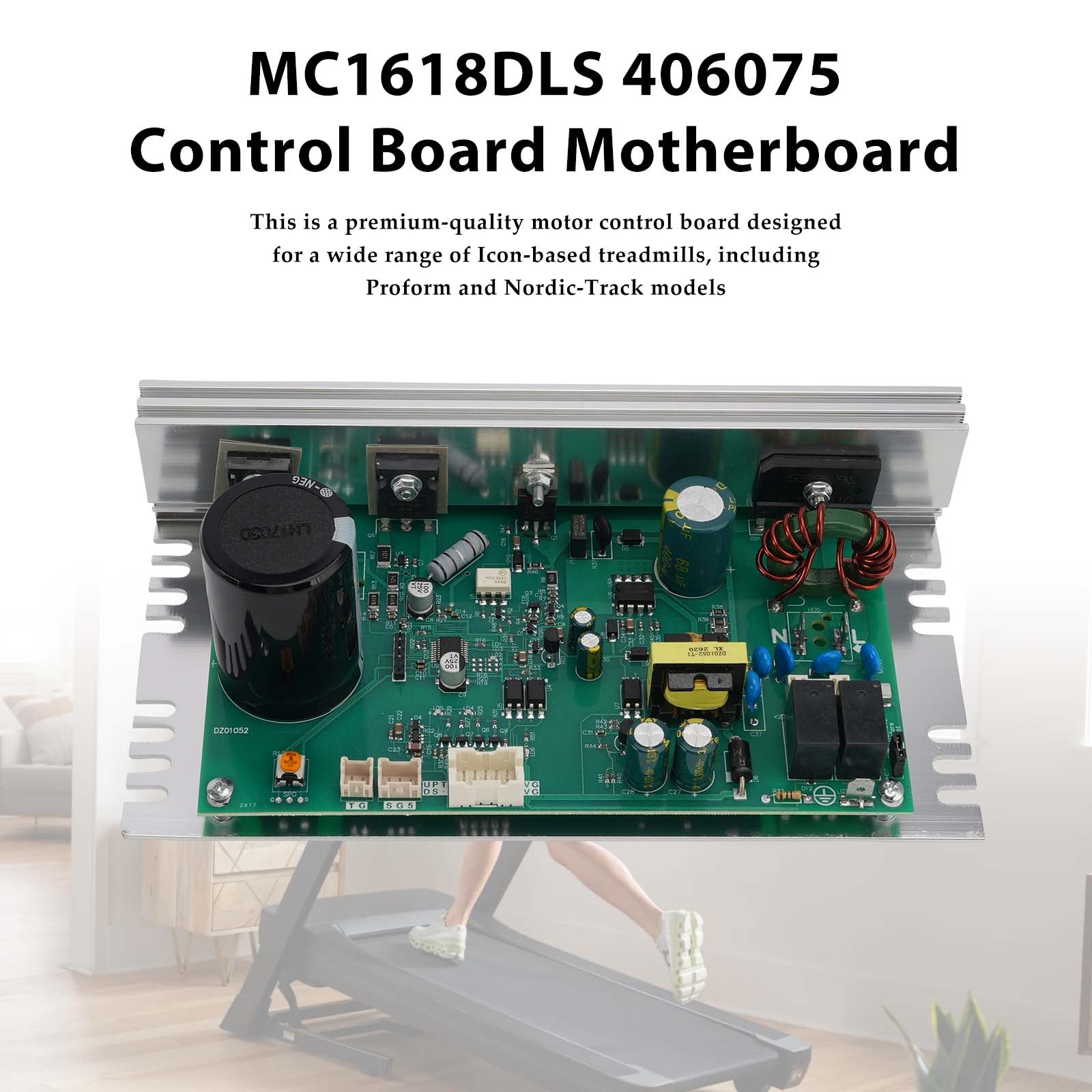 CARTE DE COMMANDE MC1618DLS 406075POUR LES TAPIS DE COURSE NORDICTRACK