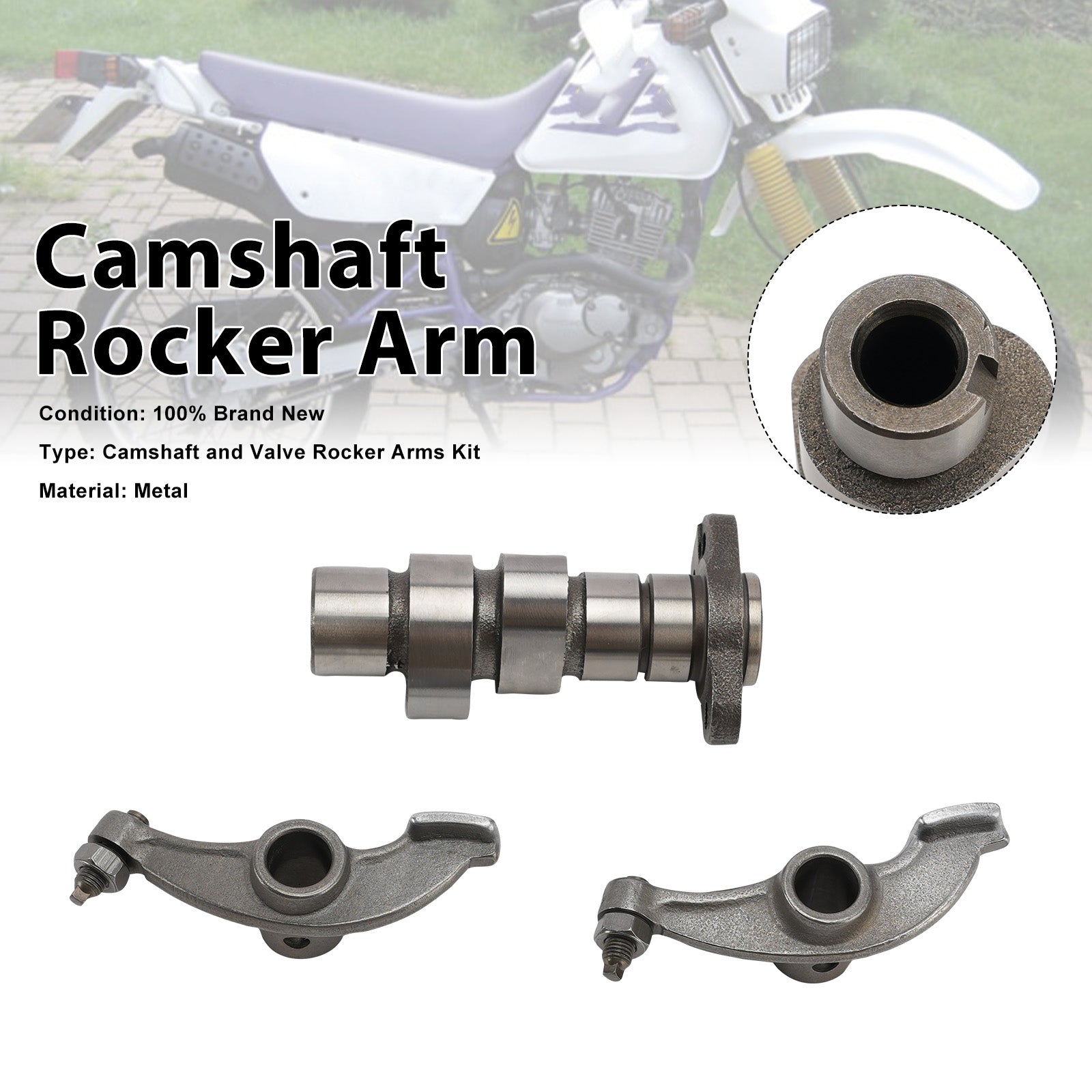Culbuteur d'arbre à cames pour Suzuki DR125 DR125S DR-Z125 DF125 KLX12 2003-2006