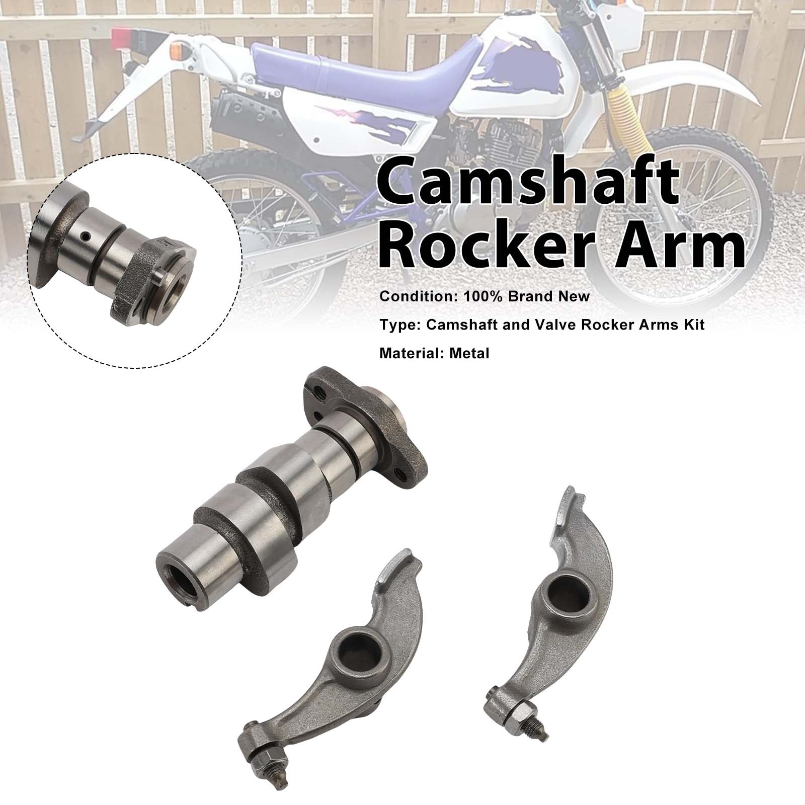 Culbuteur d'arbre à cames pour Suzuki DR125 DR125S DR-Z125 DF125 KLX12 2003-2006
