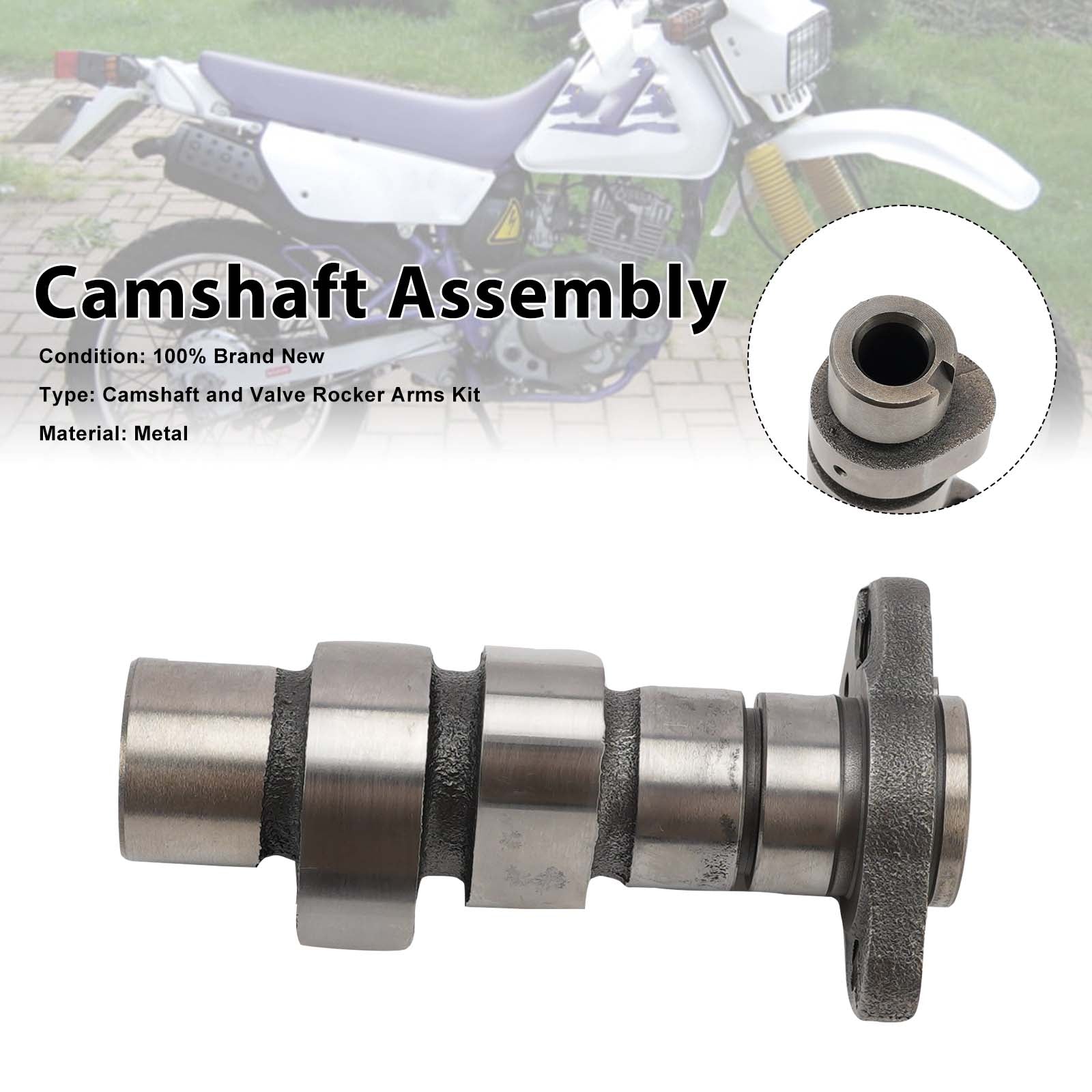 Ensemble d'arbre à cames pour Suzuki DR125 DR125S DR-Z125 DF125 KLX12 03-06