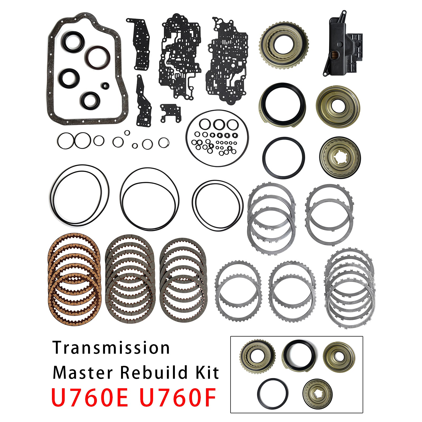 Révision Complet De Boîte De Vitesses U760E U760F Avec Filtre Pour Highlander
