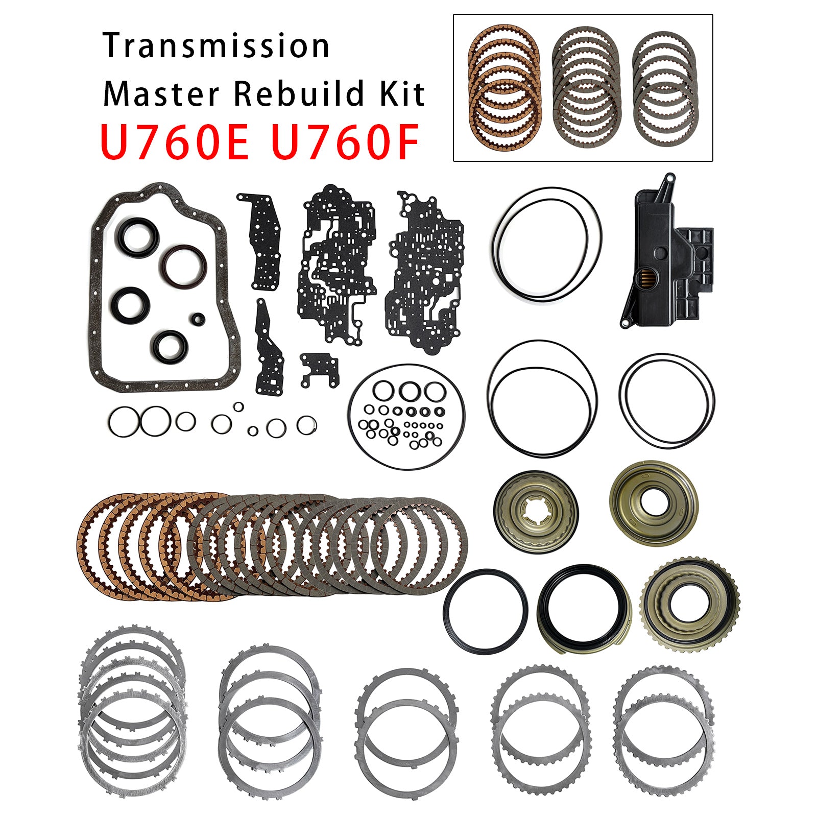 Révision Complet De Boîte De Vitesses U760E U760F Avec Filtre Pour Highlander