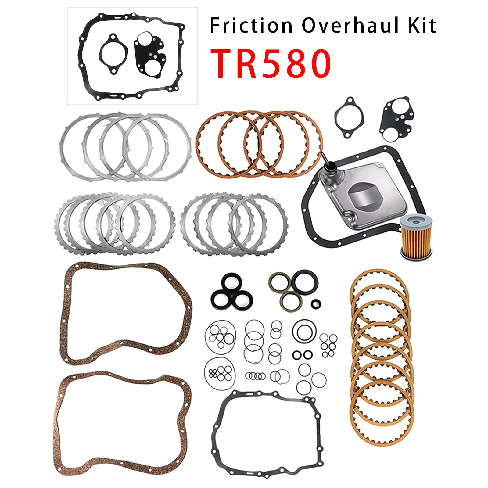 Kit di revisione del disco di attrito della trasmissione TR580 per Impreza Outback Forester