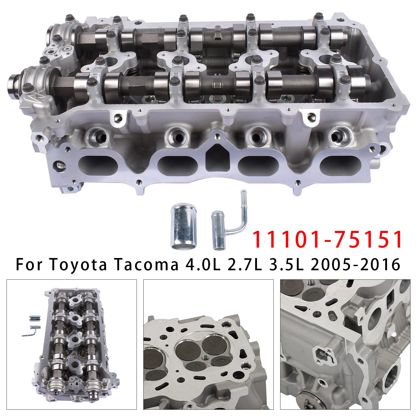 Culasse Complète 2.7L DOHC 2TRFE Pour Toyota Tacoma 4Runner 2005-2022 2TR