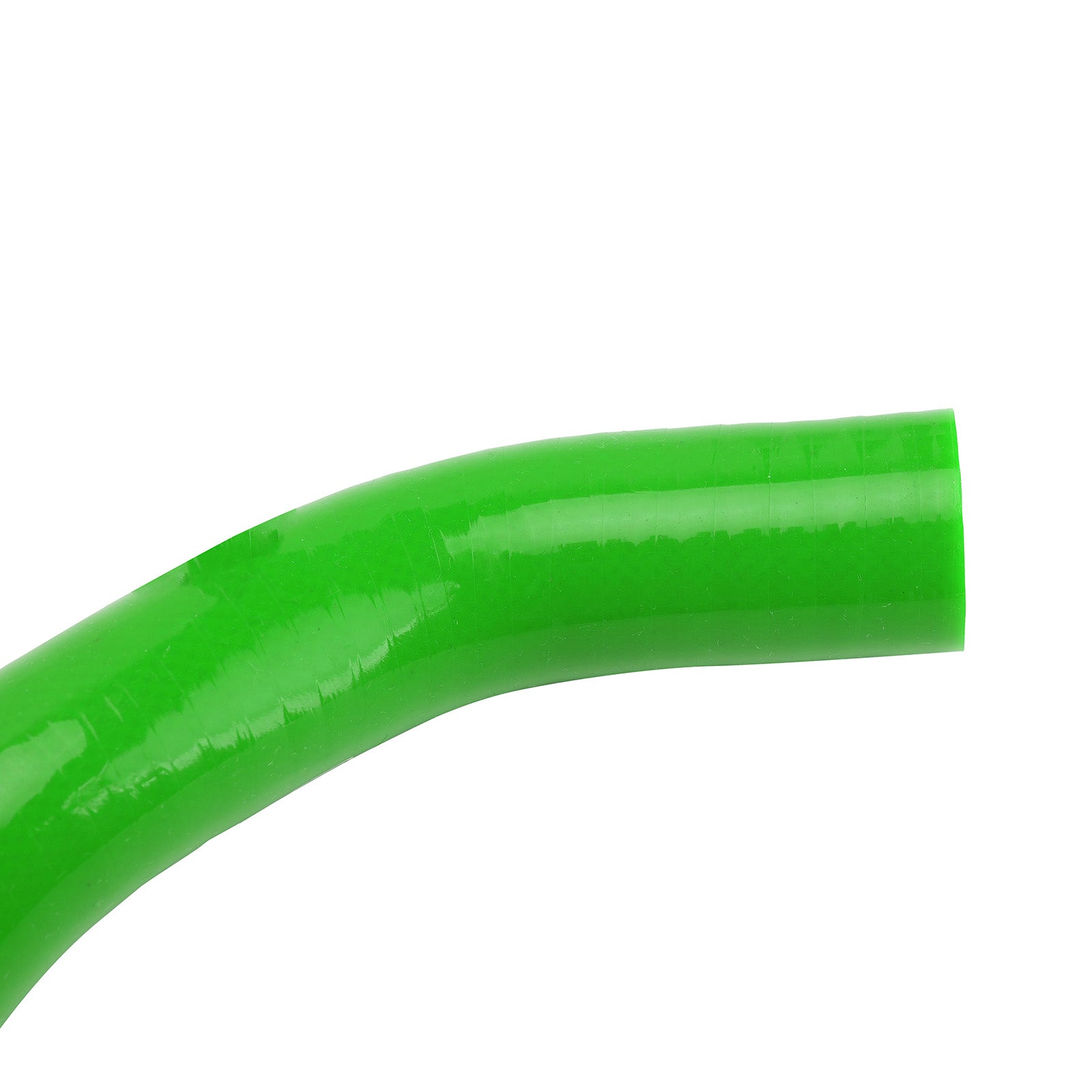 Kit de durites de refroidissement en silicone pour radiateur Kawasaki Ninja 636 ZX-6R 09-26 Green
