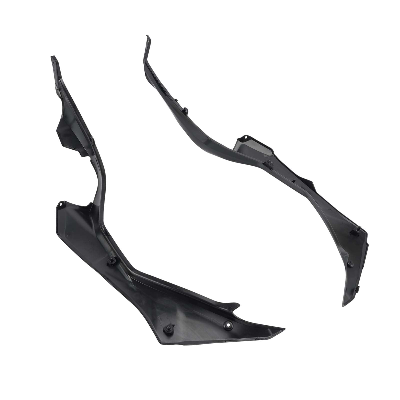 Carénages de protection latéraux de selle pour Kawasaki Versys 1000 2019-2024 Black